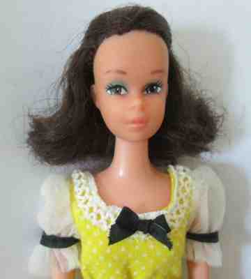Vintage Barbie: 1973 Quick Curl Francie Doll in Original Dress