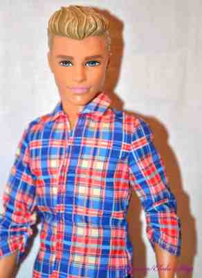 Barbie Ken Fashionistas Original Doll 7 Preppy Check