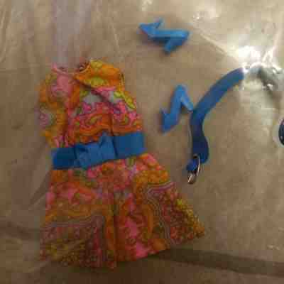 Vintage Mod Barbie: Mood Matchers #1792 Blue Vinyl Belt