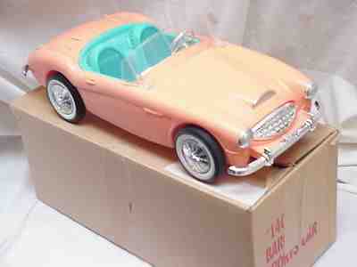 '60s  BARBIE  AUSTIN HEALEY SPORTS  CAR  MINT  IN  RARE  SHIPPING BOX BY IRWIN