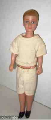 VINTAGE TRACY SUE BOYFRIEND BOB FLOCKED HAIR DOLL BARBIE KEN CLONE CASUAL
