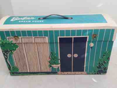 Vintage 1960's Barbie Dream House with Furniture and Accessories