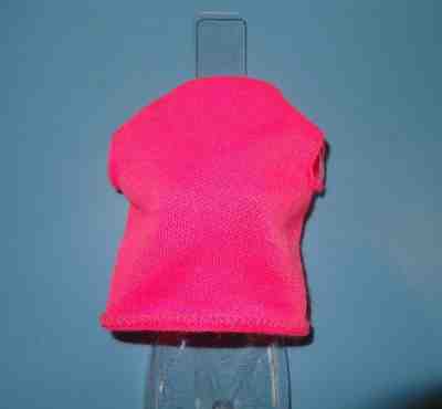 Vintage Barbie Doll Clothes - MOD Era Julia 1751 Leather Weather Pink Blouse