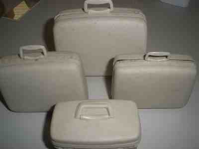Vintage 1960s Barbie Atomic Luggage Set