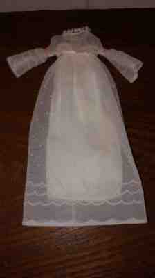 Vintage Barbie Francie Fashion #1244 Wedding Whirl Dress