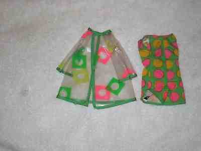 Vintage Barbie - Francie #1223 Pazam! coat and culotte dress