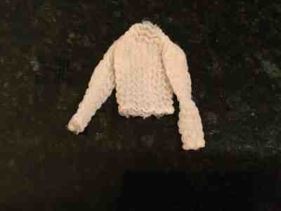 VINTAGE MATTEL MOD BARBIE 1972 #3281 FRANCIE COOL CASUALS. WHITE KNIT TOP EX