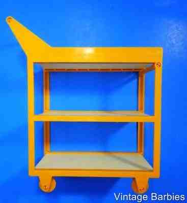 Barbie Doll Friendship Plane #8639 Serving Cart HTF ~ Vintage 1970's