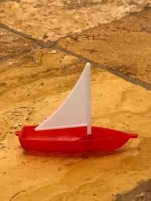 Vintage Barbie SKIPPER #1918 SHIP AHOY HTF SAIL BOAT  - N/M  (1965)