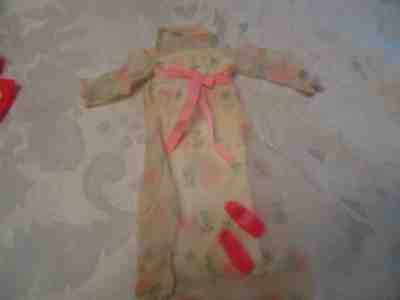  Vintage Barbie FRANCIE - MIDI DUET #3451 - White Sheer Dress PINK SHOES