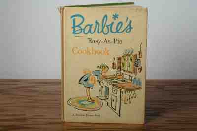 Barbie's Easy-As-Pie Cookbook 1964 ~ First Printing Random House ~ Mattel, Inc. 