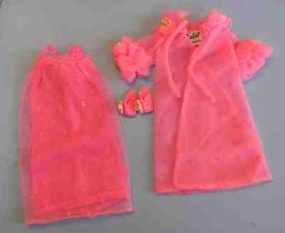 Vintage Barbie Outfit #1857 "Dreamy Pink" 1968 NEAR MINT AND COMPLETE
