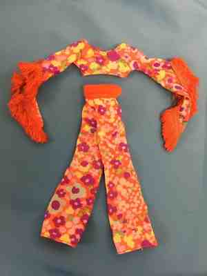 1971 Sears Exclusive LIVE ACTION PJ Fashion n Motion gift set VIntage Barbie 