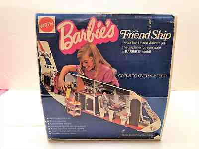 1970 Mattel Barbie United Friendshio Airplane 