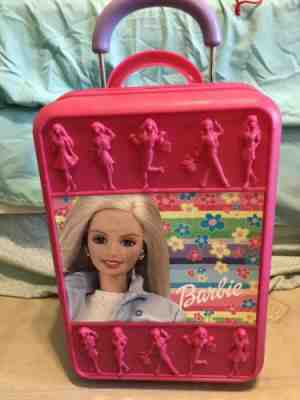 Vintage Mattel Barbie 1997 Rolling Luggage - Suitcase - Doll Storage