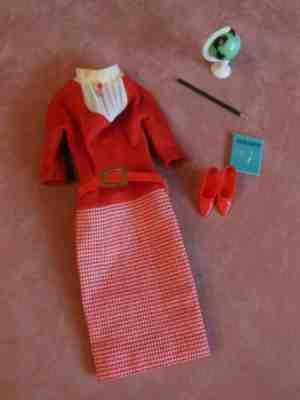 VINTAGE MATTEL BARBIE STUDENT TEACHER #1662 OUTFIT