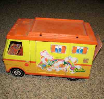 vintage barbie camper van Barbie