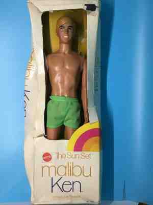 1975 Malibu Ken doll The Sun Set in Original Box MOD Vintage Barbie