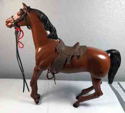 Barbie Horse Dancer Mattel 1970 Vintage with Bridle, Reins & Saddle