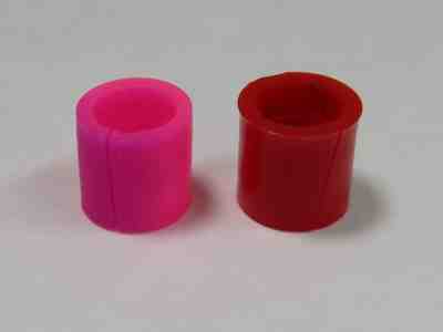 VINTAGE Barbie 1967 #1696 FLOATING GARDENS red & pink BRACELETS excellent!