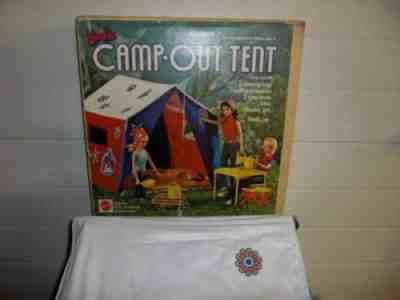 Mattel ~ Vintage Barbie Camp Out Tent 1972