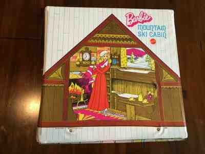 barbie log cabin