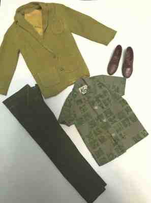 VINTAGE 1960's Mattel BARBIE KEN #785 Dream Boat Outfit  * 3 DAY *