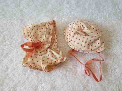 Vintage 1966 Barbie Tutti Doll "Sand Castles" #3603 Bathing Suit Hat Clothes Lot