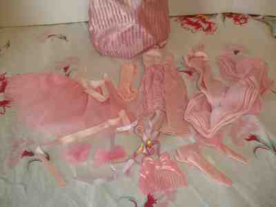 KAREN Barbie LOT OUTFITS Superstar Era 1980's Pink w bag Perfume Party & Pretty