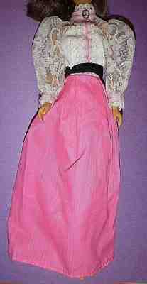 VINTAGE ANGEL FACE BARBIE DOLL DRESS CAMEO OLD MATTEL 1982 