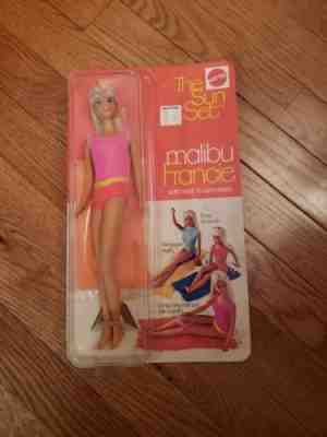1970 MATTEL THE SUN SET MALIBU FRANCIE BARBIE DOLL NRFC , AMAZING!!!