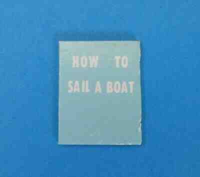 AUCTION Vintage Barbie KEN THE YACHTSMAN #789 #0789 > How to Sail a Boat - Book