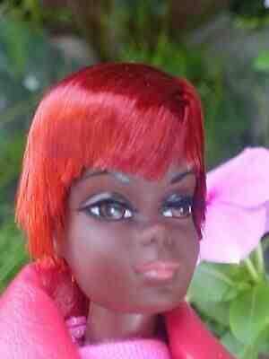 NM 1970 Talking JULIA (Barbie)#1128 in NMC LEATHER WEATHER  #1751-SHE TALKS !