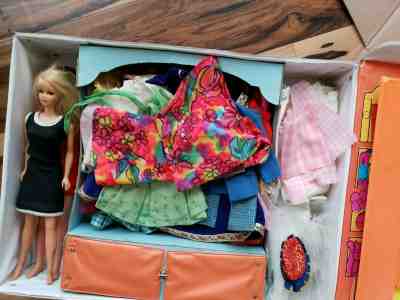 Vintage Barbie Lot, Modern Art Outfit, Guinevere, and Floating Gardens