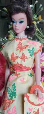 VINTAGE BARBIE SEW-FREE FASHION-FUN BY MATTEL "PATIO PARTY" BOLERO MULES & PURSE