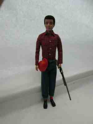 VINTAGE #1 TM KEN BARBIE DOLL dressed in Goin Hunting