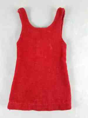 Japanese Exclusive Barbie doll purple suit tNt mod red velvet jumper dress