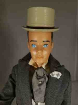 Vintage Mattel Bend Leg Ken Barbie Doll & Here Comes the Groom #1426 NM COMPLETE