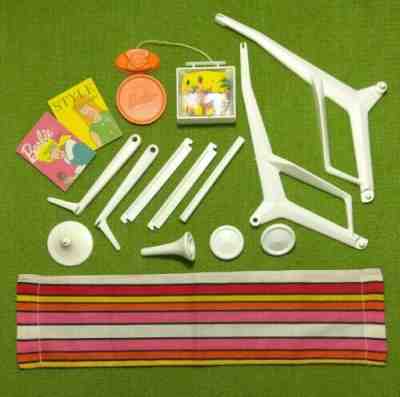 Vintage Miss Barbie Chaise Lounge from the Go Together Chaise Lounge #0410