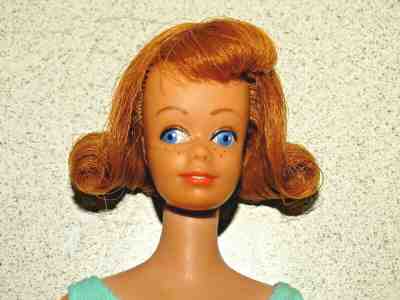 Barbie:  VINTAGE Blonde STRAIGHT LEG MIDGE Doll w/TEETH!