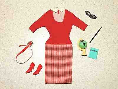 Barbie:  VINTAGE Complete STUDENT TEACHER Outfit!