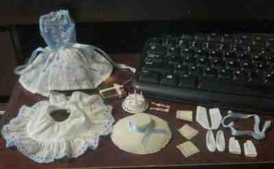 VINTAGE BARBIE SKIPPER HAPPY BIRTHDAY PARTY #1919 CANDLES NAPKINS SNAPPERS LOT