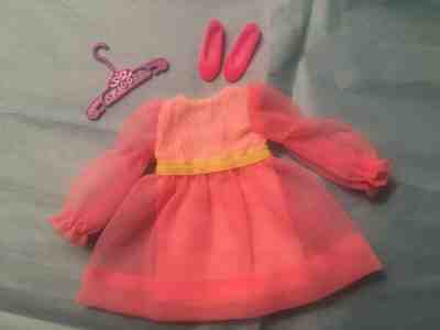 Barbie Vtg Skipper 1970 Mod Budding Beauty Variation Set 1731 Pale Pink HTF Rare