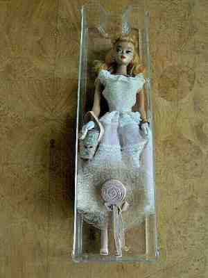 Vintage Blonde Ponytail Barbie in Plantation Belle #966 (1959)