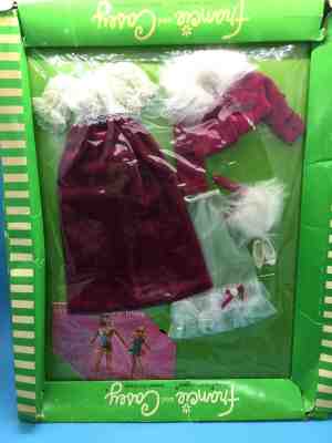 #1768 Waltz in Velvet 1970-1971 Francie Variation Outfit NRFB MOD vintage Barbie
