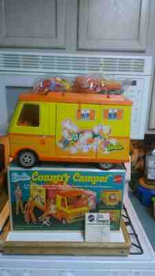 vintage barbie country camper