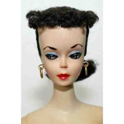 NM/MINT 1959 NUMBER ONE BARBIE BRUNETTE PONYTAIL ALL ORIGINAL SULTRY- TO DIE FOR