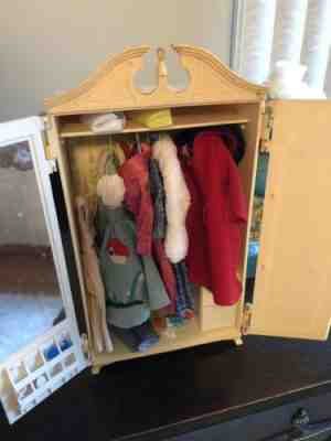 vintage barbie wardrobe closet