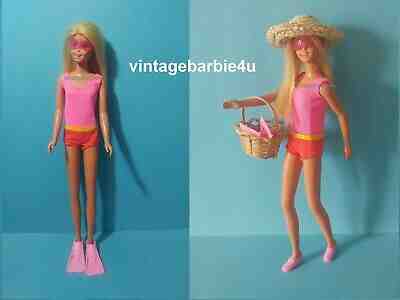 Vintage Barbie Doll Japan Malibu Francie #1068 1st Issue TNT w OSS Sun Sun 