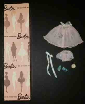 RARE Vintage 1959 #1 Barbie PINK SILHOUETTE BOX & Sweet Dreams! U Add Doll :-) 